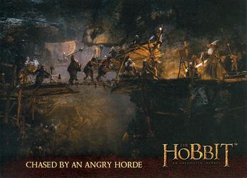 2014 Cryptozoic The Hobbit: An Unexpected Journey #84 Chased By An Angry Horde Front