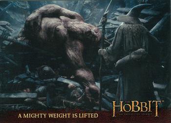 2014 Cryptozoic The Hobbit: An Unexpected Journey #86 A Mighty Weight Is Lifted Front