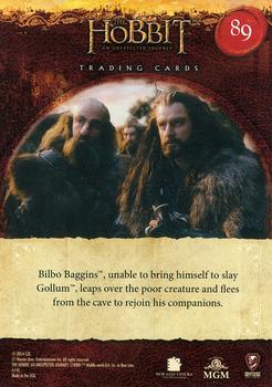 2014 Cryptozoic The Hobbit: An Unexpected Journey #89 The Party Is Reunited Back