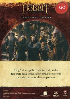 2014 Cryptozoic The Hobbit: An Unexpected Journey #90 New Dangers Of An Old Foe Back