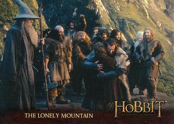 2014 Cryptozoic The Hobbit: An Unexpected Journey #98 The Lonely Mountain Front