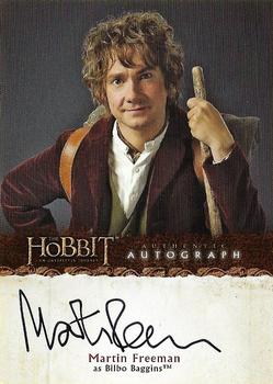 2014 Cryptozoic The Hobbit: An Unexpected Journey - Autographs #A17 Martin Freeman Front