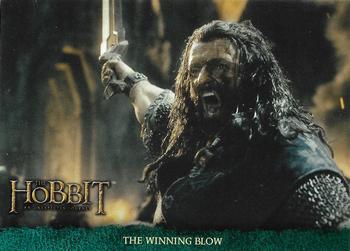 2014 Cryptozoic The Hobbit: An Unexpected Journey - The Lonely Mountain #P-17 The Winning Blow Front