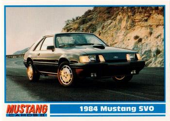 1994 Performance Years Mustang Cards II (30 Years) #168 1984 Mustang SVO Front