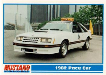 1994 Performance Years Mustang Cards II (30 Years) #198 1982 Pace Car Front