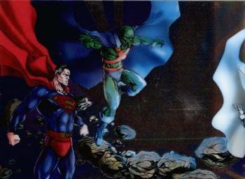 2014 Cryptozoic DC Comics: Epic Battles #7 Crisis on Infinite Earths Front