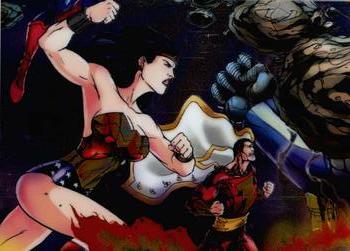 2014 Cryptozoic DC Comics: Epic Battles #8 Crisis on Infinite Earths Front