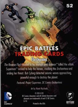 2014 Cryptozoic DC Comics: Epic Battles #52 Flashpoint Back