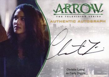 2015 Cryptozoic Arrow: Season 1 - Autographs #A16 Christie Laing Front