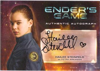 2014 Cryptozoic Ender's Game - Autographs #A03 Hailee Steinfeld Front