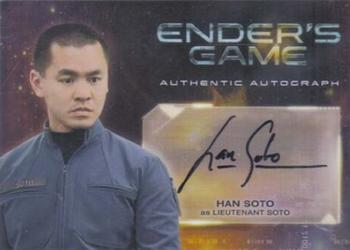 2014 Cryptozoic Ender's Game - Autographs #A15 Han Soto Front
