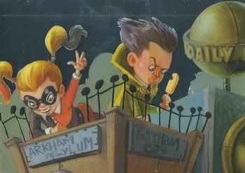 2014 Cryptozoic DC Comics: Epic Battles - Make Believe #PB-04 Harley Quinn / Ra's Al Ghul Front