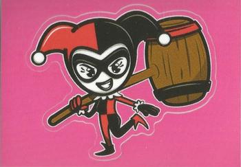 2014 Cryptozoic DC Comics: Epic Battles - Bam! Stickers #T-05 Harley Quinn Front