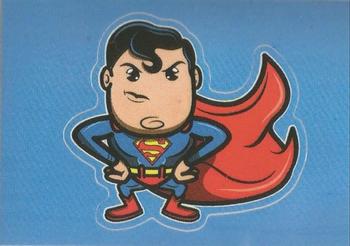 2014 Cryptozoic DC Comics: Epic Battles - Bam! Stickers #T-08 Superman Front