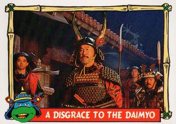 1992 Topps Teenage Mutant Ninja Turtles III #13 A Disgrace to the Daimyo Front