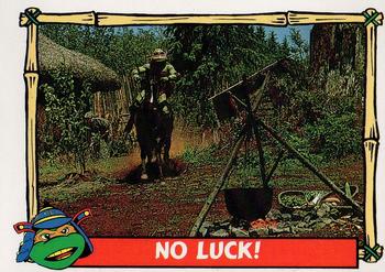 1992 Topps Teenage Mutant Ninja Turtles III #50 No Luck! Front