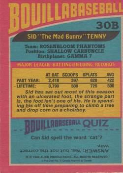 1988 O-Pee-Chee Alf - Bouillabaseball #30B Sid 