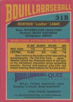 1988 O-Pee-Chee Alf - Bouillabaseball #31B Heather 