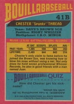 1988 O-Pee-Chee Alf - Bouillabaseball #41B Chester 