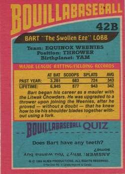 1988 O-Pee-Chee Alf - Bouillabaseball #42B Bart 