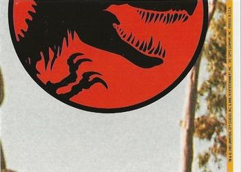 1993 Topps Jurassic Park - Stickers Series 2 #11 Spitter Back