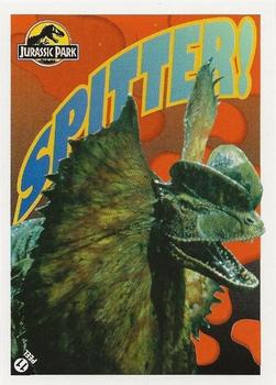 1993 Topps Jurassic Park - Stickers Series 2 #11 Spitter Front
