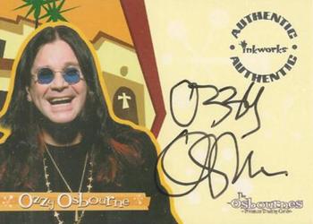 2002 Inkworks The Osbournes - Autographs #A1 Ozzy Osbourne Front