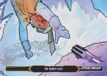 2015 Topps Star Wars Illustrated The Empire Strikes Back #10 The Wampa Cave Front