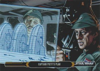 2015 Topps Star Wars Illustrated The Empire Strikes Back #31 Captain Piett's Plan Front