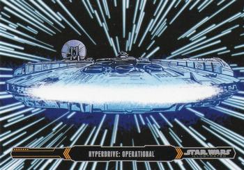 2015 Topps Star Wars Illustrated The Empire Strikes Back #99 Hyperdrive: Operational Front