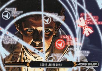 2015 Topps Star Wars Illustrated The Empire Strikes Back #39 Rogue Leader Down! Front