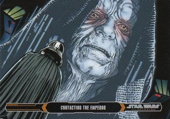 2015 Topps Star Wars Illustrated The Empire Strikes Back #53 Contacting the Emperor Front