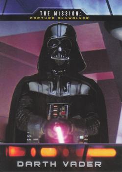 2015 Topps Star Wars Illustrated The Empire Strikes Back - The Mission: Capture Skywalker #1 Darth Vader Front