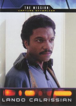 2015 Topps Star Wars Illustrated The Empire Strikes Back - The Mission: Capture Skywalker #5 Lando Calrissian Front