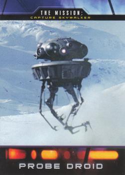 2015 Topps Star Wars Illustrated The Empire Strikes Back - The Mission: Capture Skywalker #8 Probe Droid Front