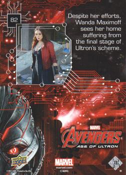 2015 Upper Deck Avengers Age of Ultron #82 Age of Ultron Back