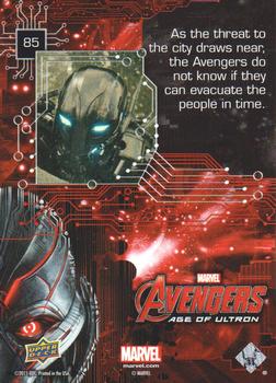 2015 Upper Deck Avengers Age of Ultron #85 Age of Ultron Back
