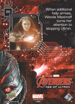 2015 Upper Deck Avengers Age of Ultron #86 Age of Ultron Back