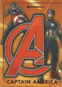 2015 Upper Deck Avengers Age of Ultron - Avengers Connection Theatrical Age #ACT-1 Captain America Front