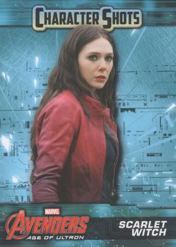 2015 Upper Deck Avengers Age of Ultron - Character Shots #CS-7 Scarlet Witch Front