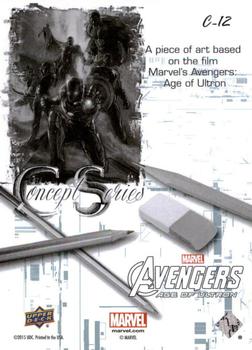 2015 Upper Deck Avengers Age of Ultron - Concept Series #C-12 The Avengers Back