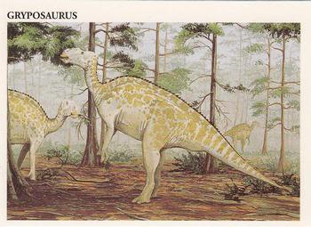 1993 Redstone Dinosaurs Mesozoic Era #9 Gryposaurus Front