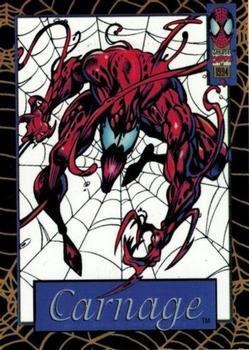 1994 Fleer The Amazing Spider-Man - Suspended Animation #5 Carnage Front