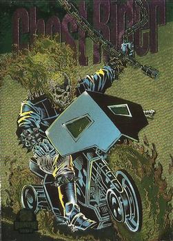 1994 Fleer Marvel Universe - Power Blast Gold #3 Ghost Rider Front