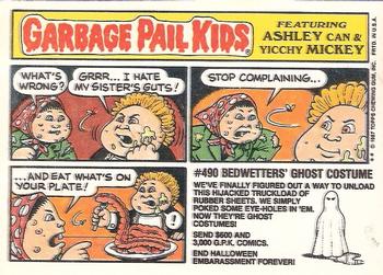 1987 Topps Garbage Pail Kids Series 8 #301b Mike Strike Back