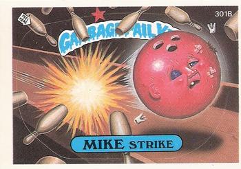 1987 Topps Garbage Pail Kids Series 8 #301b Mike Strike Front