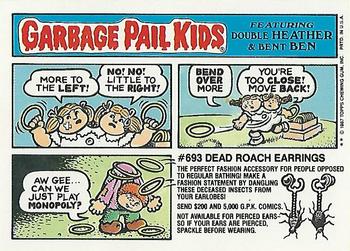1987 Topps Garbage Pail Kids Series 8 #304a Rubbin' Robyn Back