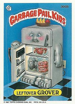 1987 Topps Garbage Pail Kids Series 8 #306b Leftover Grover Front