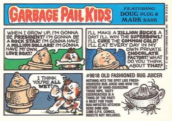 1987 Topps Garbage Pail Kids Series 8 #308b Ella P. Record Back