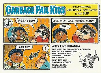 1987 Topps Garbage Pail Kids Series 8 #310b Smellin' Helen Back